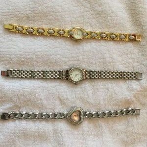 3 ladies Armitron watches